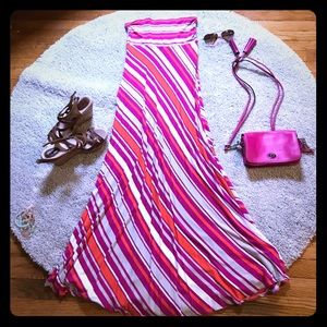 Banana Republic strapless dress, great for spring